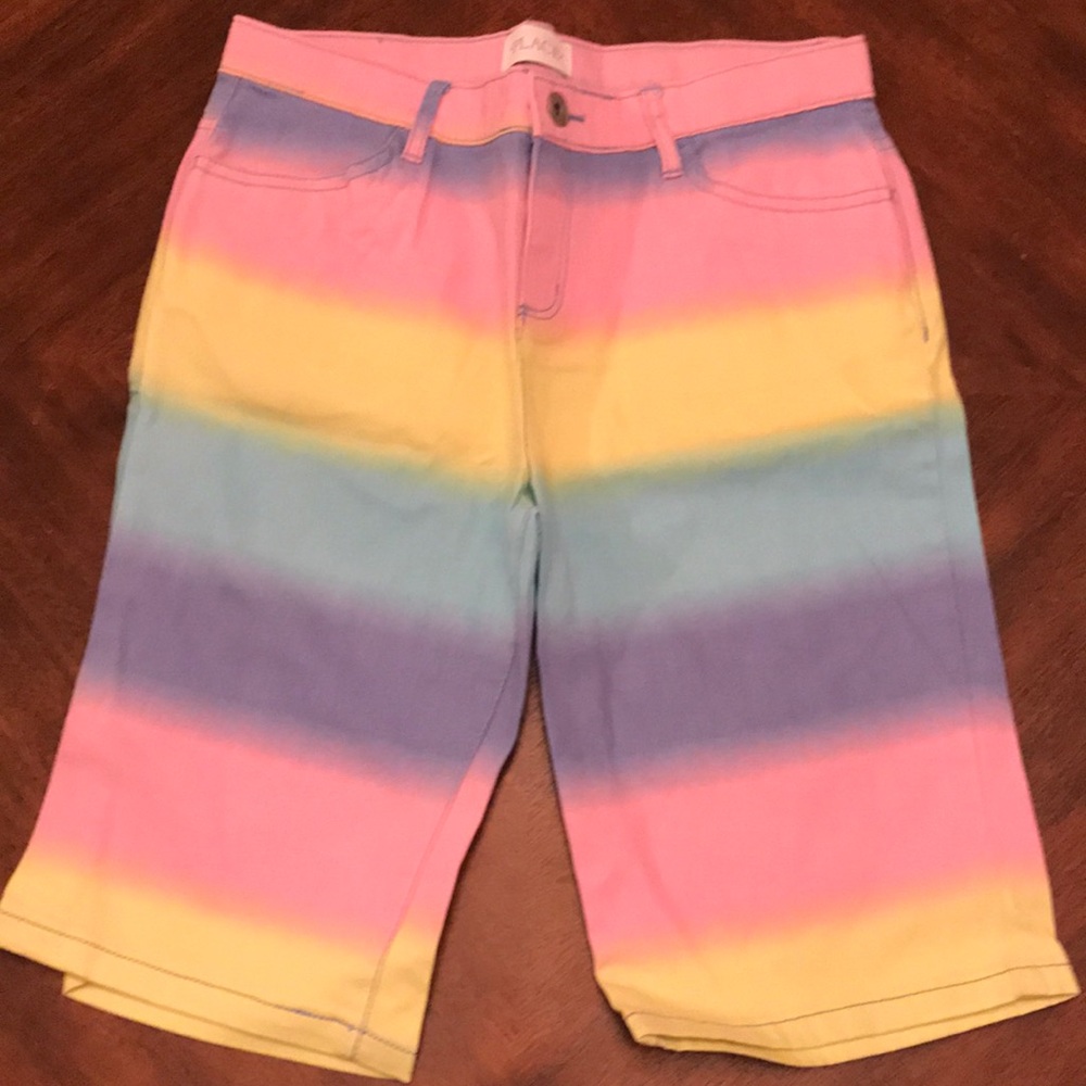 The Children’s Place rainbow shorts